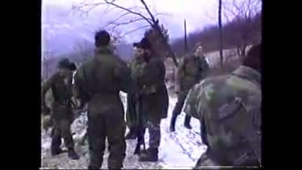 Кадри С Руски Доброволци В Босна