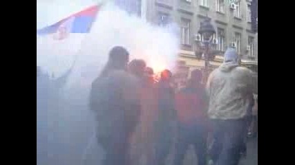Beograd - Protest 17.02.2008