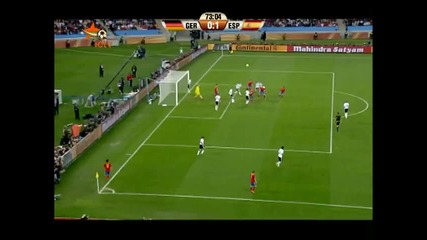 World cup 2010 - Испания - Германия 1:0 