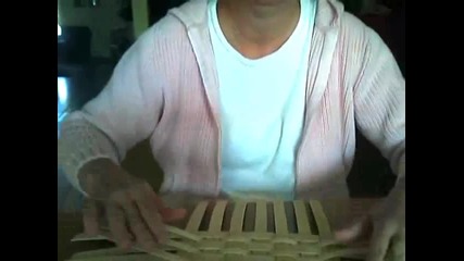Basket Weaving Video #21 - Mini Muffin Basket Video Weaving a Solid Bottom Base 