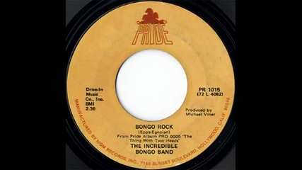 The Incredible Bongo band - Bongo rock