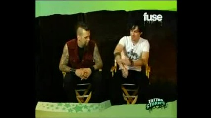 Adam Gontier and Barry Stock On Tattoo Stories 