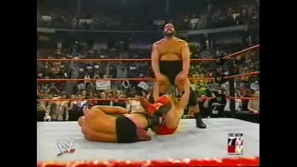 Рик Флеър напада Ледения | Raw 6/05/02 |