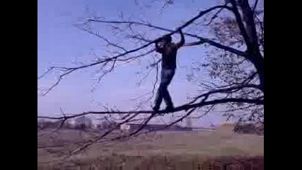 Как се слиза най - лесно от орех!!! 