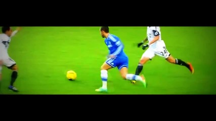 Eden Hazard skills and goals 2013-14