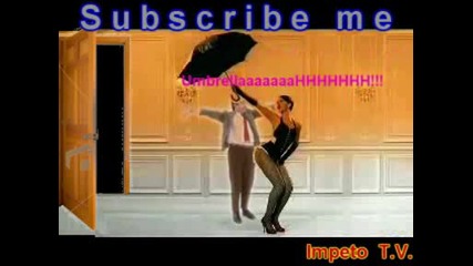 Mr. Bean and Rihanna