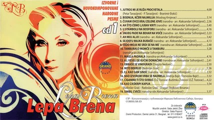 New !!! Lepa Brena - Cuvam ovce kraj zelene jove - (audio 2013) Hd - cd 1 - 3