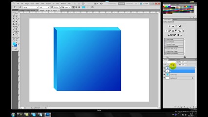 How to make Photoshop cs5 logo