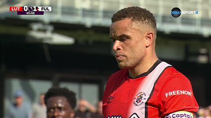 Luton Town with a Penalty Goal vs. Fulham