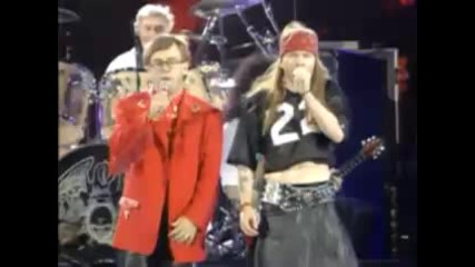 Elton John, Axl Rose - Bohemian Rhapsody - Live 