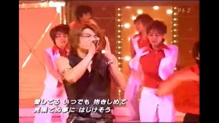 Takizawa Hideaki - Words of Love [shounen Club] backdancers Yamapi & Ikuta Toma