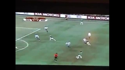 world cup Аржентина Мексико 3:1 2010 