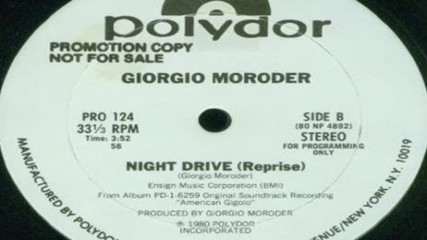 Giorgio Moroder-night Drive 1980 Inst.