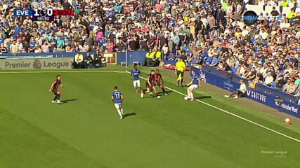 Goal by Everton