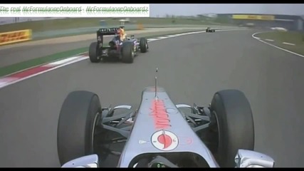 F1 Гран при на Китай 2011 - битката на Hamilton и Vettel за първото място Hd