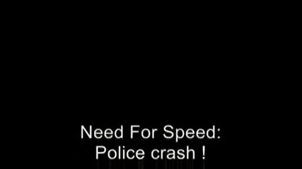 Need For Speed Carbon Police Crash 