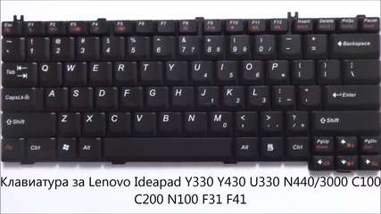 Нова клавиатура за Lenovo Ideapad U330 N440 Y330 Y430 от Screen.bg