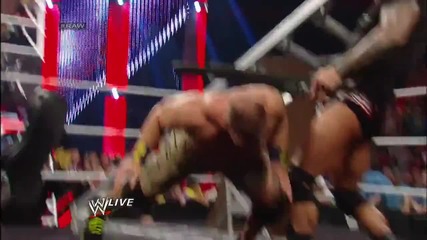 John Cena and Randy Orton sign the contract for their Tlc Match_ Raw, Dec. 2, 2013