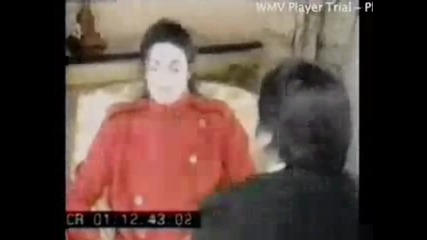 Michael Jackson cant stop laughing during an interview