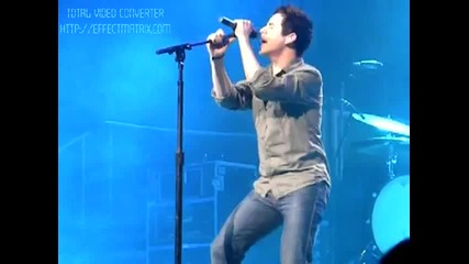 David Archuleta - A Little Too Not Over You (live - Nashville,  Tn 12/08/09)
