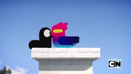 The Amazing World of Gumball The Extras dancing bird