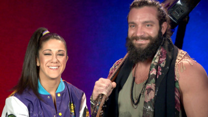 Bayley & Elias stand up for Americares in WWE Mixed Match Challenge