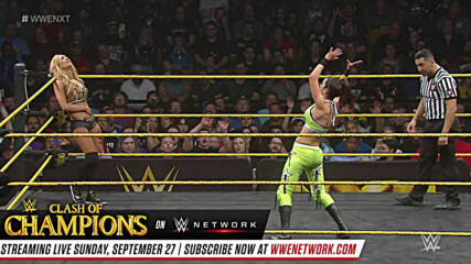 Bayley vs. Carmella – NXT Women’s Title Match: NXT, February 10, 2016 (Full Match)