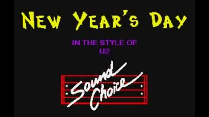 U2 - New year`s day - karaoke