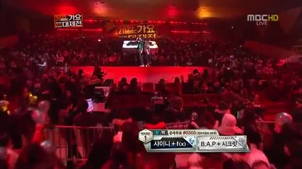[121231] Shinee & f(x) - Mbc Gayo Daejun 2012