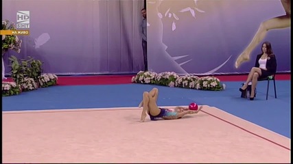 Невяна Владинова - топка - Световна купа по художествена гимнастика - София 2015