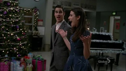 Glee Cast - Extraordinary Merry Christmas (блейн и Рейчъл)