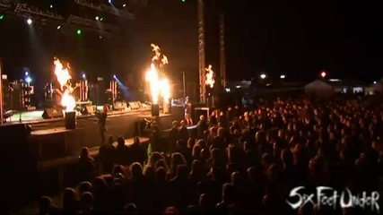 Six Feet Under - Torn to The Bone - Wake The Night Live in Germany 2011 