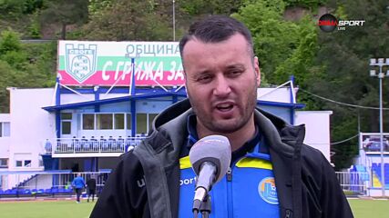 Николай Димитров: Не влязохме добре в мача, две груби наши грешки допринесоха за резултата