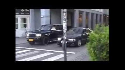 E39 M5 и Range Rover Sport
