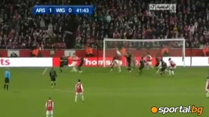 Арсенал 2:0 Уигън 