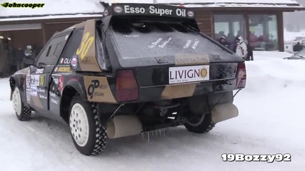 Lancia Delta S4 на сняг и лед