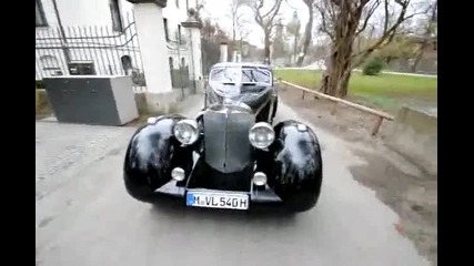 1936 Mercedes 500k С 540k Двигател 