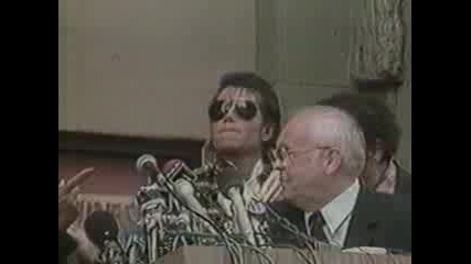 Алеята на славата - Майкъл Джексън - церемония - 1984 г. 