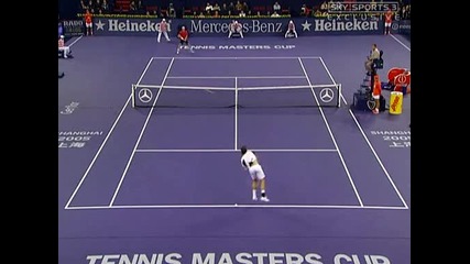 Nalbandian vs Federer - Shanghai 2005 (5th set) 