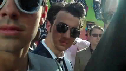 Jonas Brothers - на наградите 2010 nickelodeon kids choice awards 