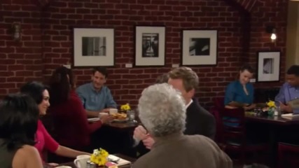 How I met your mother - Barney, in love, walks away