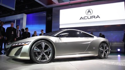 Acura Nsx Авто Изложение В Детройт 2012