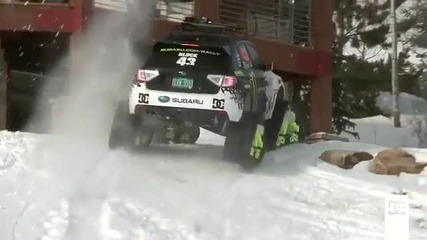 Ken Block s Trax Ski car 