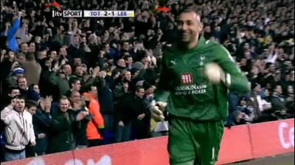 Fa Cup Highlights - Tottenham 2 - Leeds 2 ( 2 полувреме)