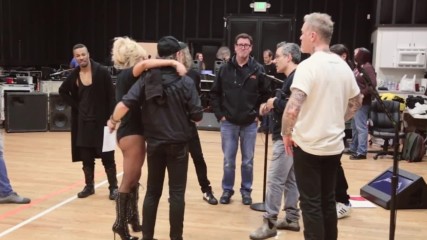 Metallica Lady Gaga Pre- Grammy Rehearsal