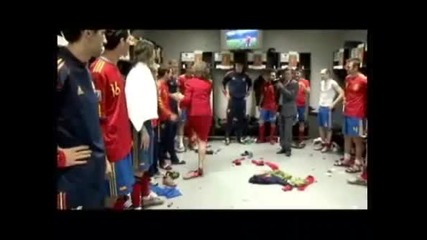 Carles Puyol meets the Queen