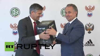 Russia: Germany and Russia team up to launch major football training programme