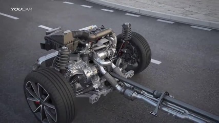 Ето как работи двигателя на Audi Rs Q3 !