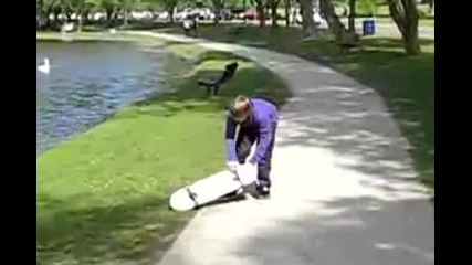 Justin Bieber Skateboarding 