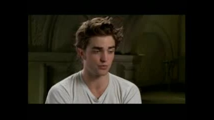 Robert Pattinson On Set Video Interview The Twilight Saga New Moon 